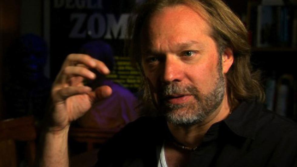 Nightmare Factory Greg Nicotero describing something