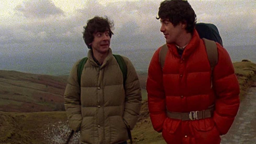 American Werewolf Two American tourists are walking