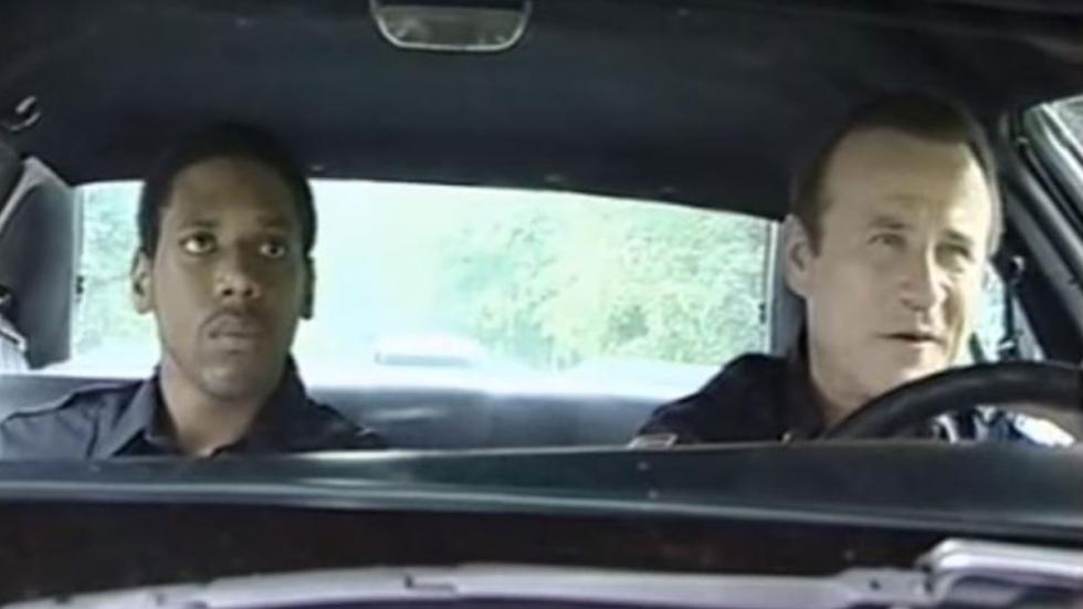 Biohazardous two men driving in a car