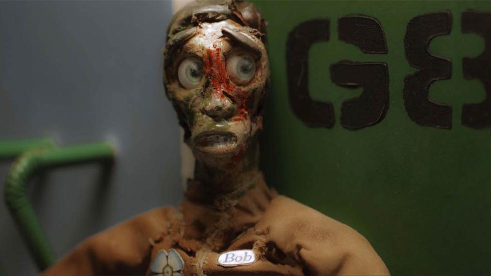 Operator bloody claymation man