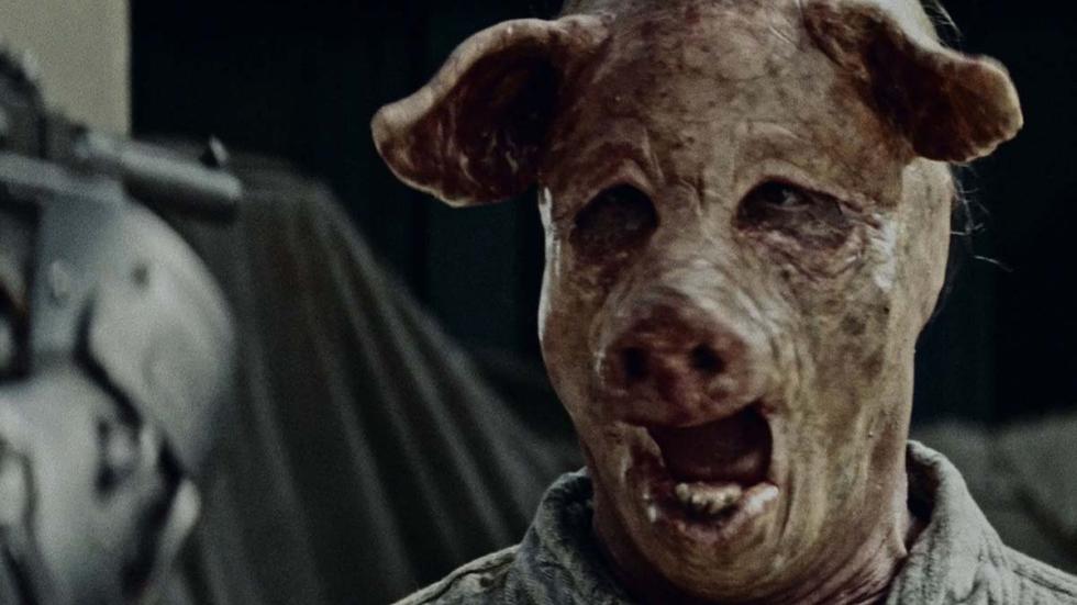 Bullets of Justice film still Pig man