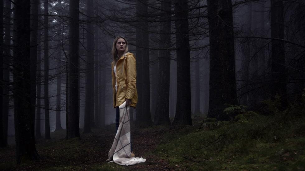 Bring Out The Fear film still woman in the woods