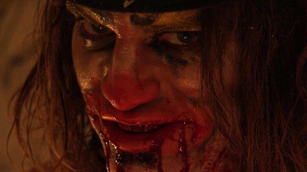 Clown bloody faced clown