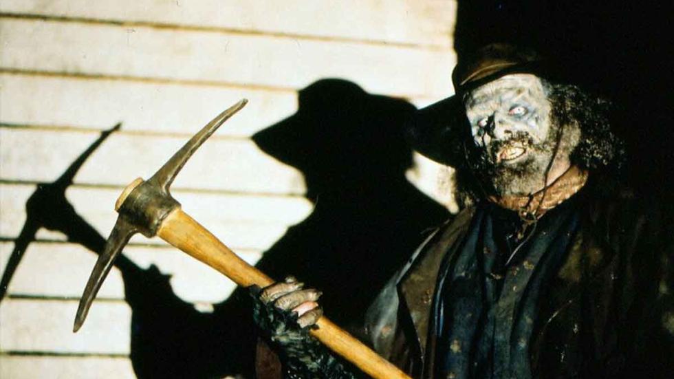 Curse of the Forty-Niner dead miner with pick axe