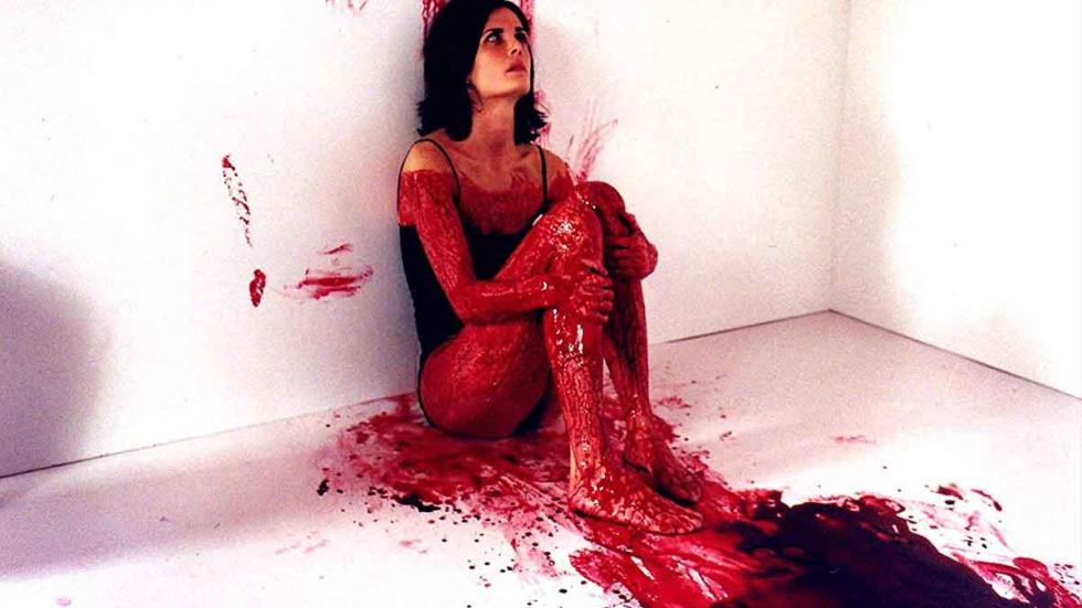 Daughter a bloodied woman