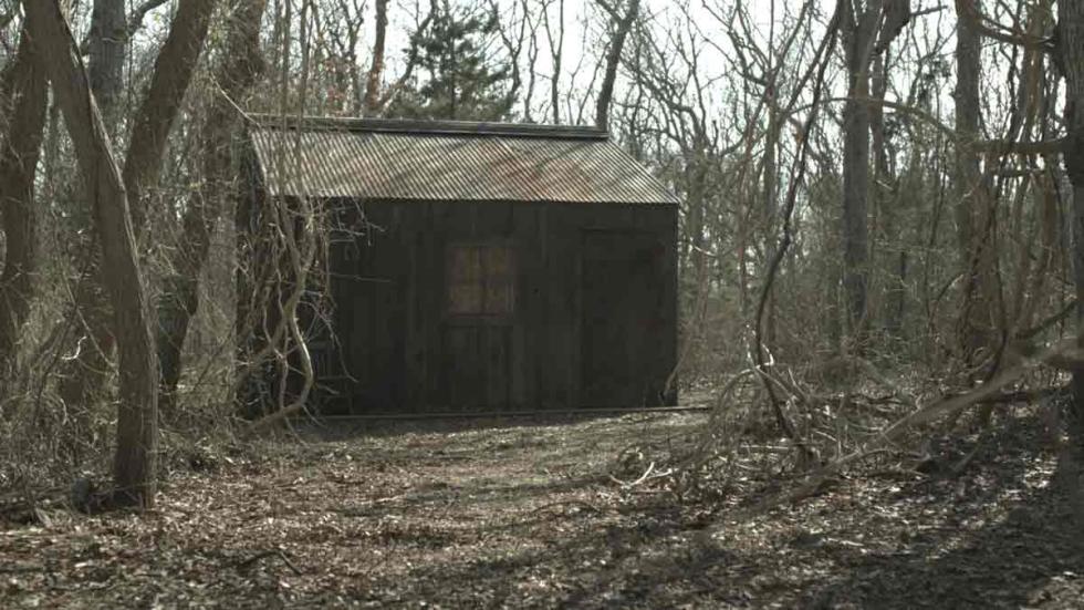 Enter Nowhere cabin in the woods