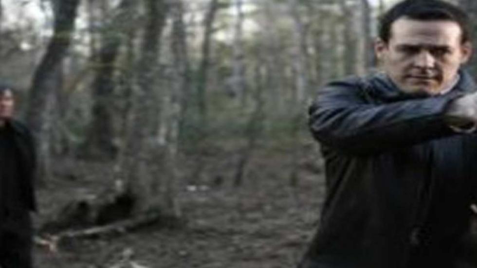First Kill man points gun