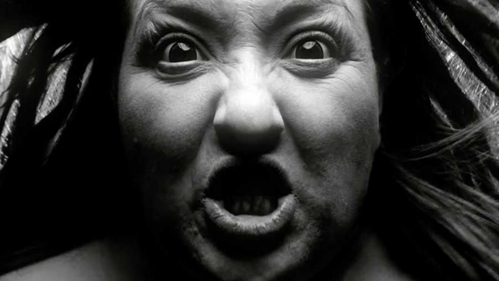 Insania film still screaming woman