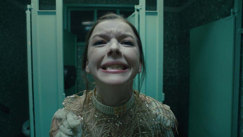 Fragile film still woman screaming