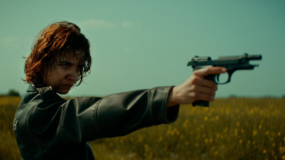 Ally points gun