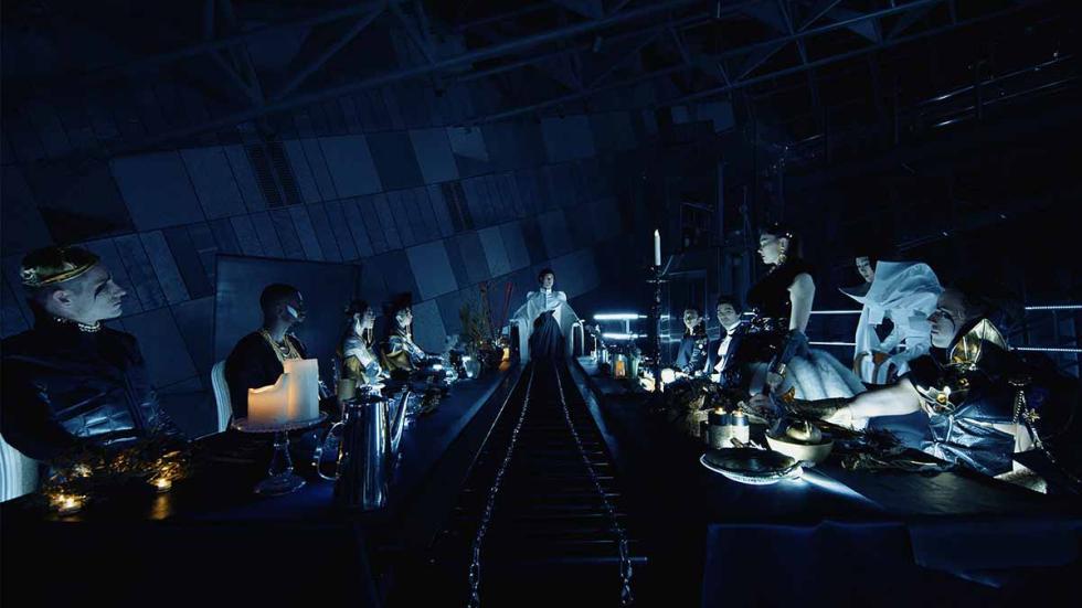 ARE YOU IN HEAVEN film still dinner