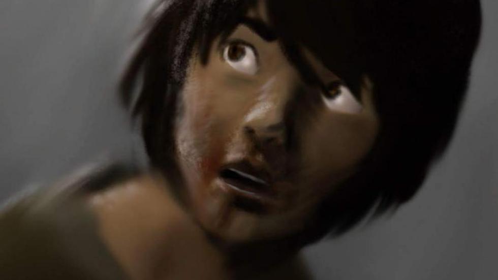 Totem film still animated boy
