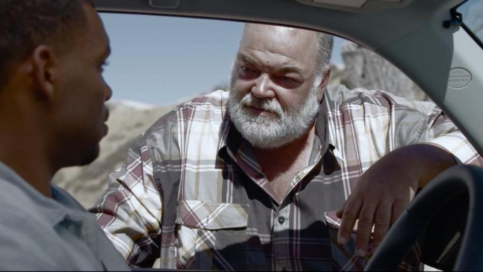 The Listening film still young man stops to ask for directions.
