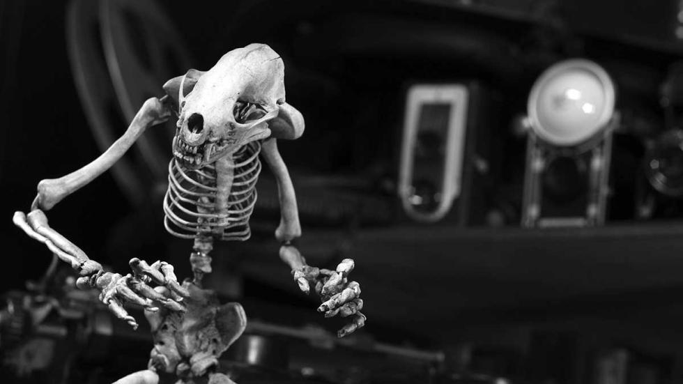 Odokuro animated skeleton