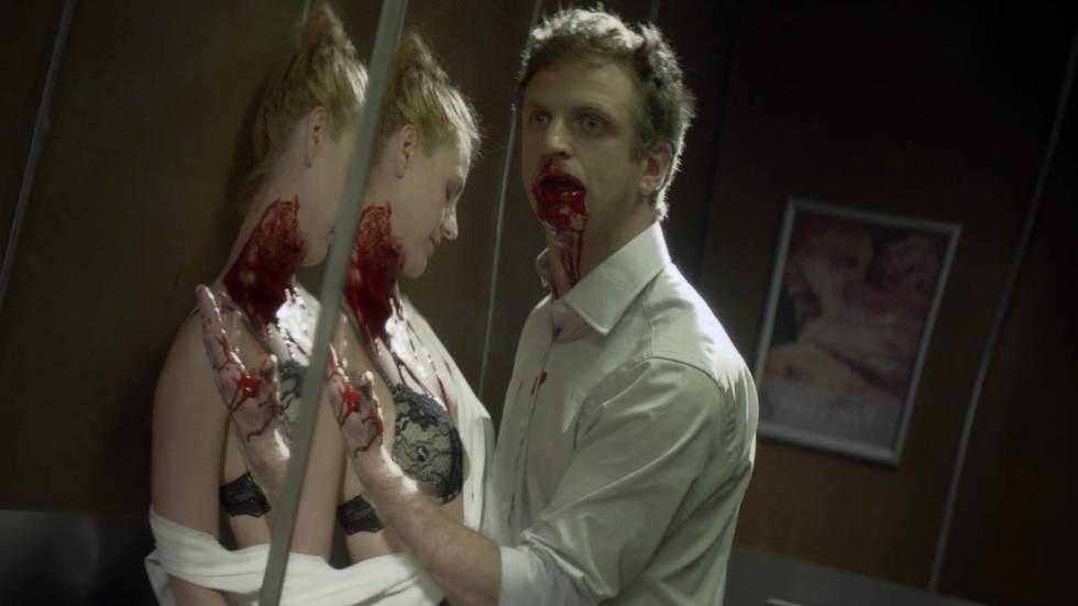 Overtime film still vampire and his victim