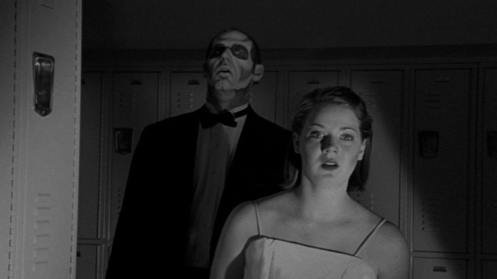 Prombies zombie behind date