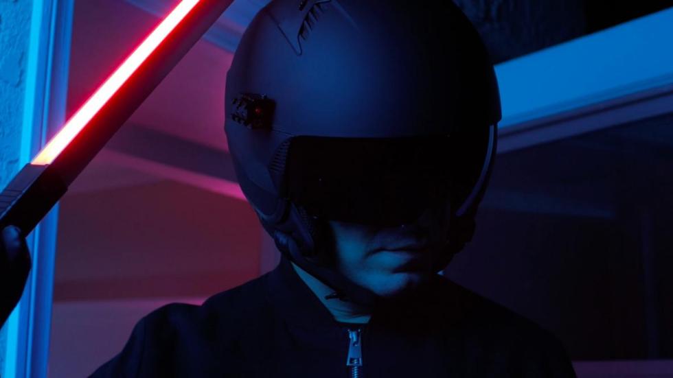 Mad Machine film still of Sam