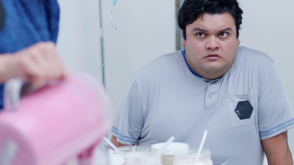  film still  of Alvin looking uncomfortable