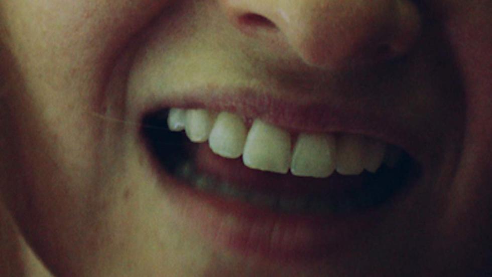 Taylor is Missing film still woman's mouth screams