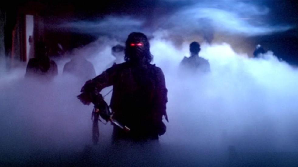 Fog surrounds military