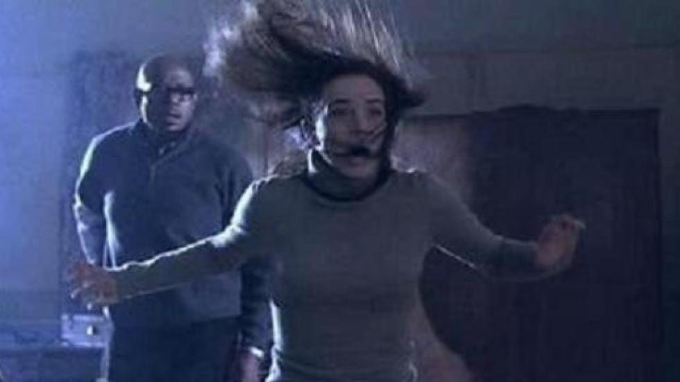 The Marsh woman is scared with her hair literally standing up