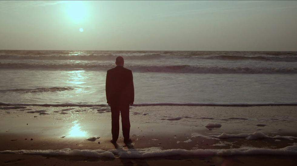 The Call Man looks at the ocean