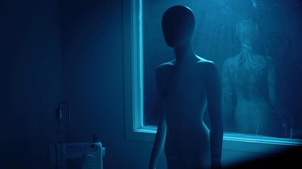 The Coatmaker film still mannequin
