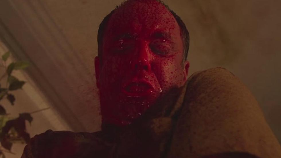 The Flesh of My Lovers man with blood all over his face