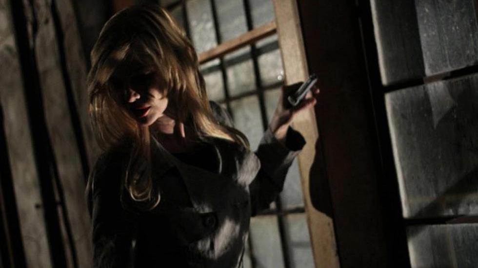 Time's Up Eve woman in the dark