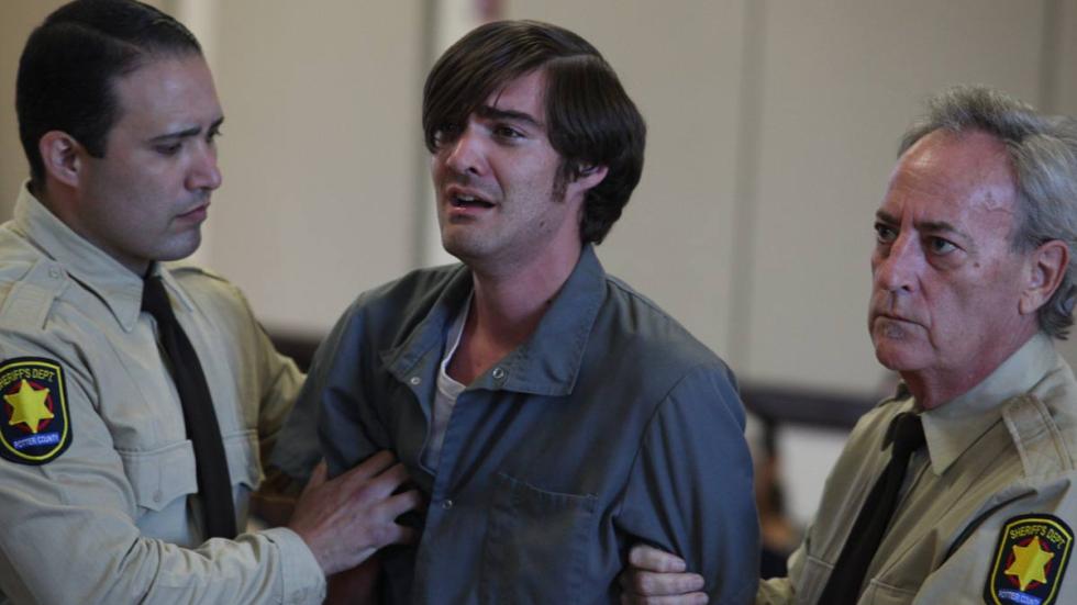 Johnny Frank Garrett's Last Word film still Johnny being taken by the police.