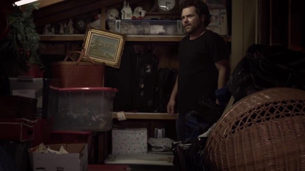The Root of Evil film still of man in the attic