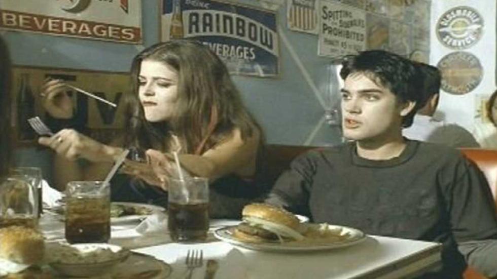 Vampire Clan A couple eating lunch at a diner