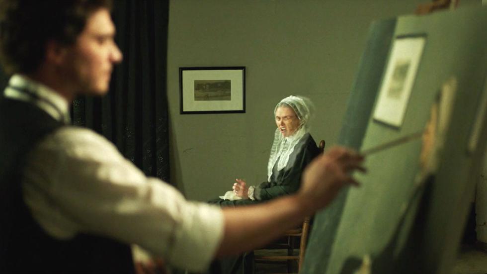 WHISTLER'S MOTHER film still man painting his mother