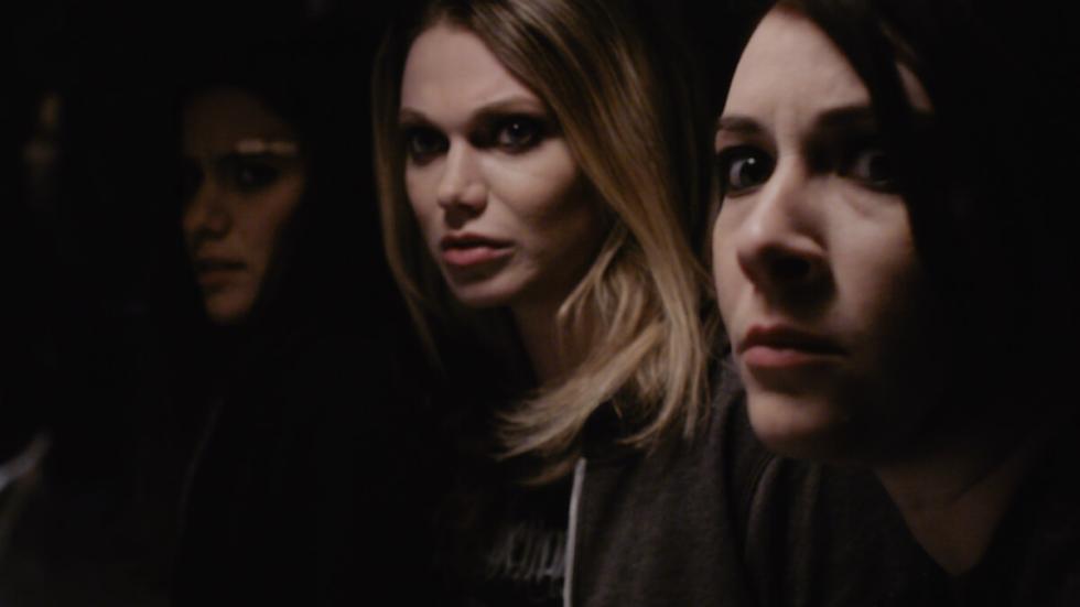 What Metal Girls Are Into film still women in leather