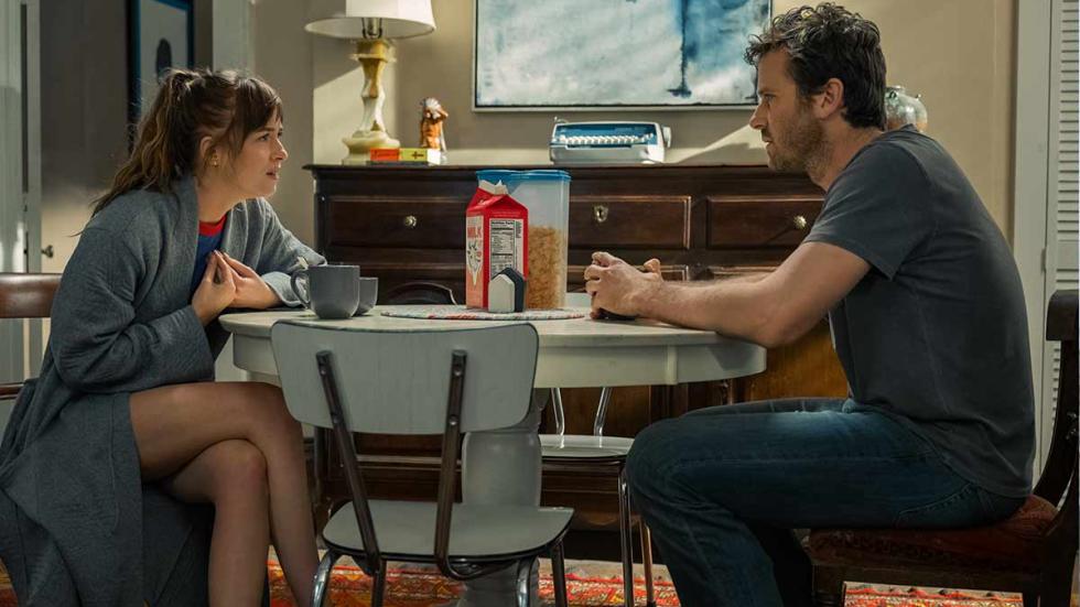 Wounds film still couple talking at the table