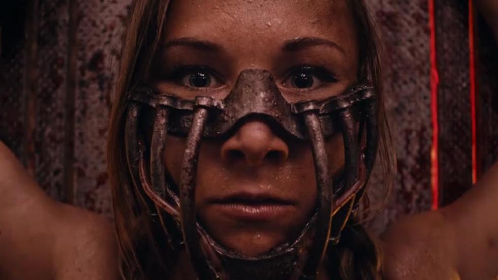 Wyrmood: Chronicles of the Dead film still woman in metal mask