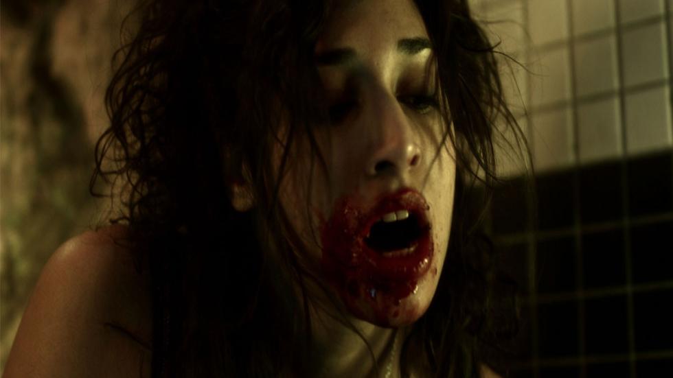 You Are So Undead woman with a bloody mouth